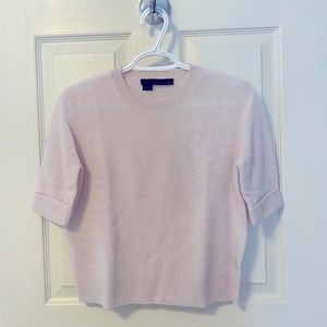 360 CASHMERE SHORTSLEEVED SWEATER